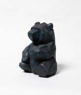Kenji Sato "Sitting Bear Shina (Ryukyu Indigo Dye)"