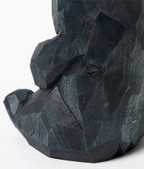 Kenji Sato "Sitting Bear Shina (Ryukyu Indigo Dye)"