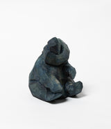 Kenji Sato "Sitting Bear Shina (Ryukyu Indigo Dye)"