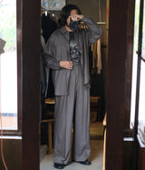 SSSTEIN 26SS "EXTRA FINE WOOL LONG WIDE TROUSERS"