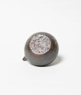 古村其飯 "泥釉カラカラとちぶぐゎー 桐箱付" (沖縄・荒焼)