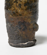 古村其飯 "窯変酒器(桐箱付)" (沖縄・荒焼)