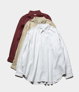 A.PRESSE 2026 Style1 "Double Weave Twill Regular Collar Shirt"