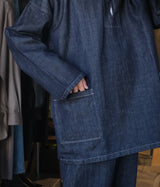 MITTAN "SH-150"OC大麻ライトオンスデニムプルオーバー