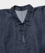 MITTAN "SH-150"OC大麻ライトオンスデニムプルオーバー