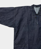 MITTAN "SH-150"OC大麻ライトオンスデニムプルオーバー