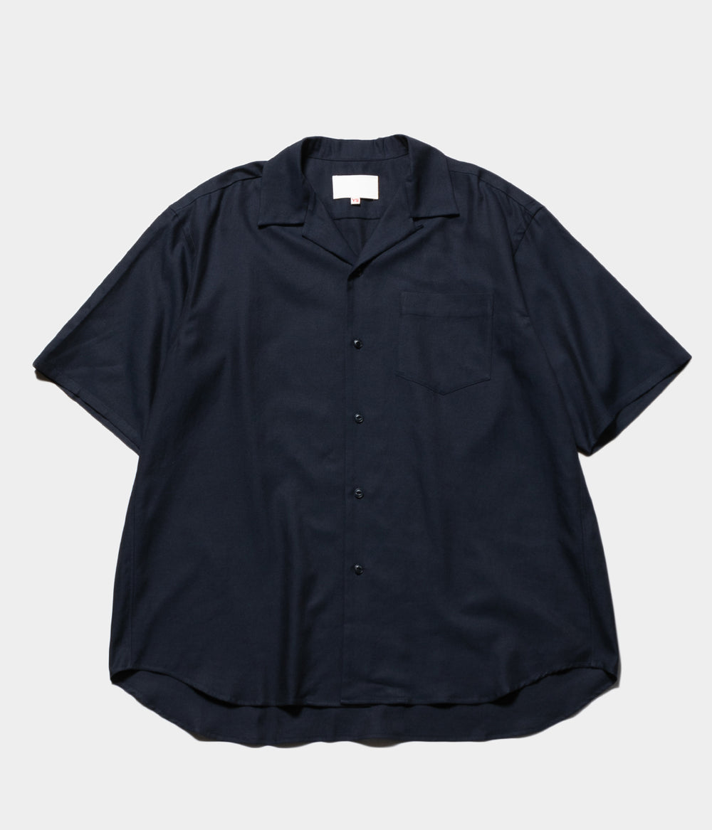 yoko sakamoto】 MODS SHIRT / NAVY 【公式通販】