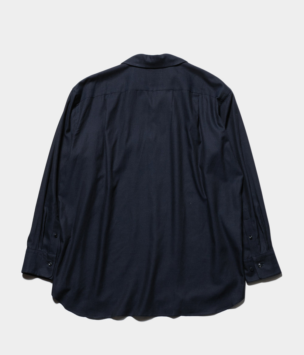 最終値下 YOKE cotton silk open collar shirts YOKO SAKAMOTO ヨーコサカモト 「COTTON × SILK OPEN COLLAR SHIRT