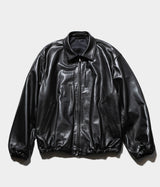 SSSTEIN 26SS "LAMBS LEATHER LIGHT ZIP JACKET"