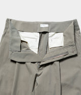 YOKE 26SS "1pleated Wide Tapered Trousers"