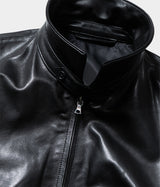SSSTEIN 26SS "LAMBS LEATHER LIGHT ZIP JACKET"