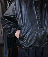 SSSTEIN 26SS "LAMBS LEATHER LIGHT ZIP JACKET"