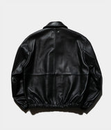 SSSTEIN 26SS "SHEEP LEATHER ZIP SHORT JACKET"