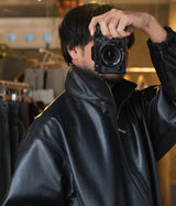 YOKE 26SS "Carf Leather Truck Jacket"