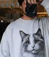 STUDIO ANIMALS "Cat Sweatshirt"