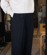 HERILL 26SS "Wool tropical Trousers"