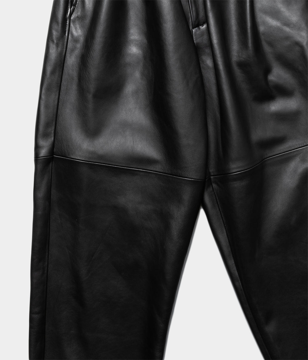 りょ　YOKO SAKAMOTO leather easy pants M YOKO SAKAMOTO 