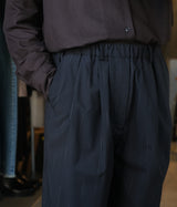 YOKO SAKAMOTO "DOUBLE PLEATED WIDE EASY PANTS"