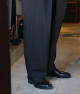 YOKO SAKAMOTO "DOUBLE PLEATED WIDE EASY PANTS"