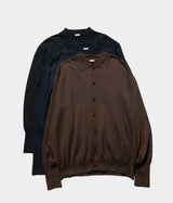 A.PRESSE 2026 Style1 "Cotton Knit Polo Collar Cardigan"