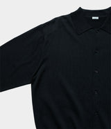 A.PRESSE 2026 Style1 "Cotton Knit Polo Collar Cardigan"
