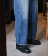 A.PRESSE 2026 Style1 "No.22 Washed Wide Denim Pants"