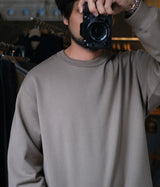 STILL BY HAND "CS02261" Pima cotton sweatshirt