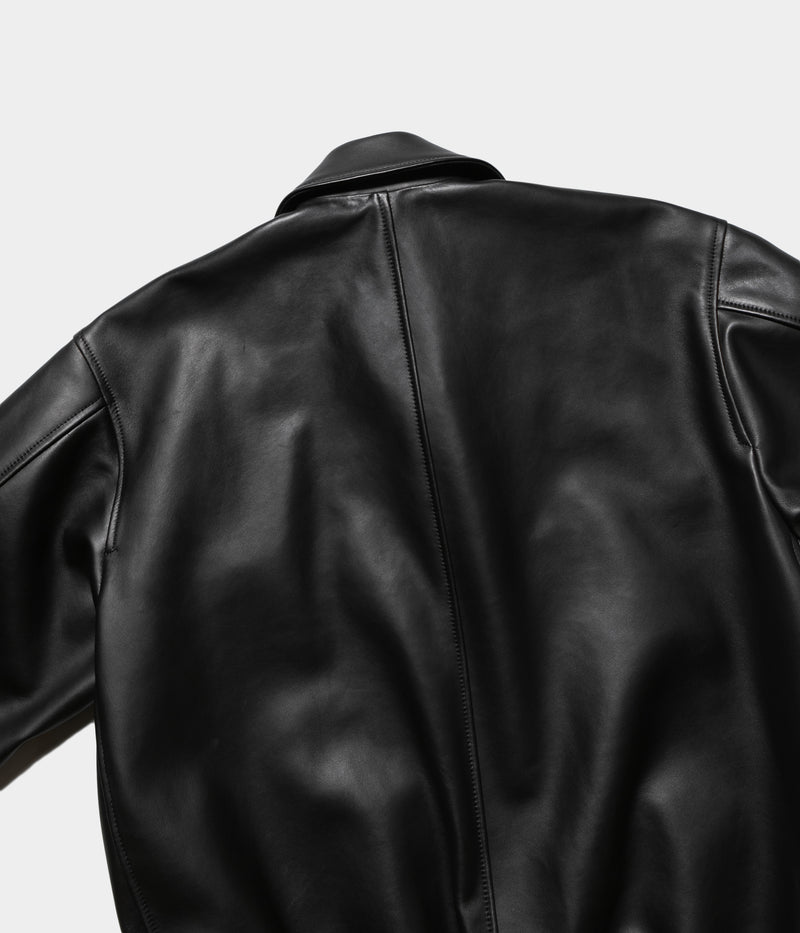 YOKO SAKAMOTO / ZIP BLOUSON レザーブルゾン YOKO SAKAMOTO 