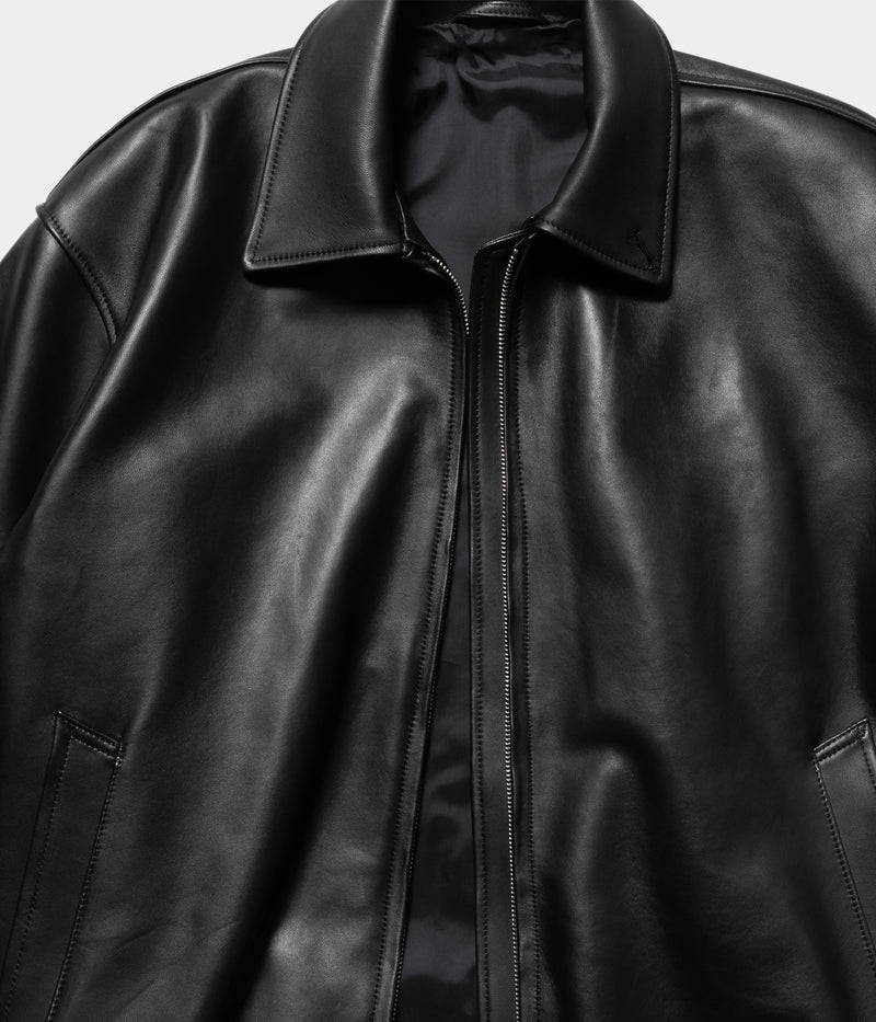 YOKO SAKAMOTO / ZIP BLOUSON レザーブルゾン YOKO SAKAMOTO 