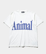 STUDIO ANIMALS "Animals Letter T-Shirt Solid Print"