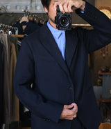 HEUGN "Steve JACKET Wool 2B NAVY"