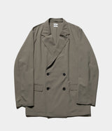 YOKE 26SS "Wool Washer Tropical Double Breasted Jacket"