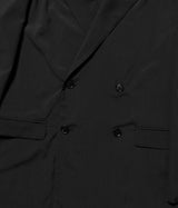 YOKE 26SS "Wool Washer Tropical Double Breasted Jacket"