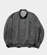 STILL BY HAND "BL05261" Pigment print zip up blouson