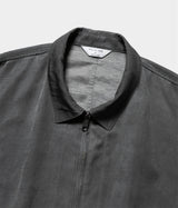 STILL BY HAND "BL05261" Pigment print zip up blouson