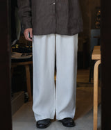 MITTAN "PT-105B" さざ波大麻ワイド (ベンガラ染)