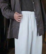 MITTAN "PT-105B" さざ波大麻ワイド (ベンガラ染)