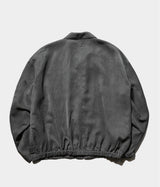STILL BY HAND "BL05261" Pigment print zip up blouson