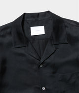 SSSTEIN 26SS "VIS/LI BRIGHT TWILL OVERSIZED OPEN COLLAR SS SHIRT"