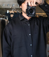 SSSTEIN 26SS "VIS/LI BRIGHT TWILL OVERSIZED LS SHIRT"