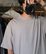 STILL BY HAND "CS03261" Striped t-shirt
