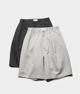 STILL BY HAND "PT10261" Linen mixed wide shorts