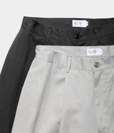 STILL BY HAND "PT10261" Linen mixed wide shorts