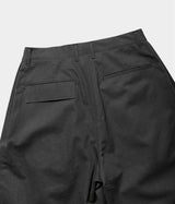 STILL BY HAND "PT10261" Linen mixed wide shorts