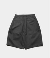 STILL BY HAND "PT10261" Linen mixed wide shorts