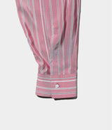 HEUGN "Alf silk wine stripe"