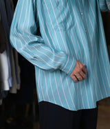 HEUGN "Alf silk green stripe"