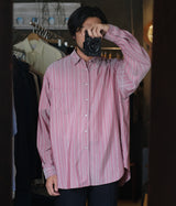 HEUGN "Alf silk wine stripe"