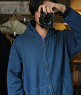 A.PRESSE 2026 Style1 "Vintage Light Weight Zip Sweat Hoodie"