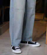 A.PRESSE 2026 Style1 "No.37 Washed Wide Denim Pants"